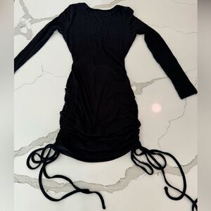 Nowrain black fitted strict dress. Sz small